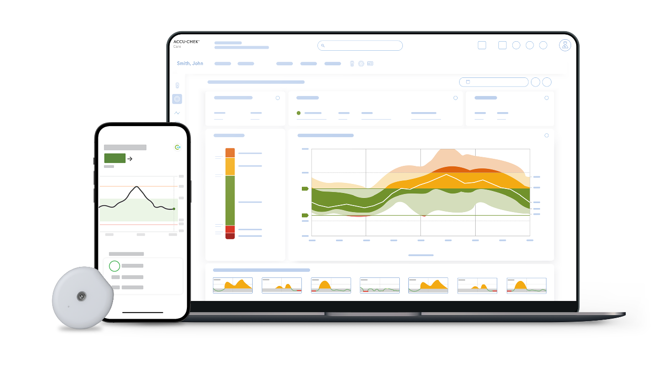Data Sharing SmartGuide app AccuChek Care