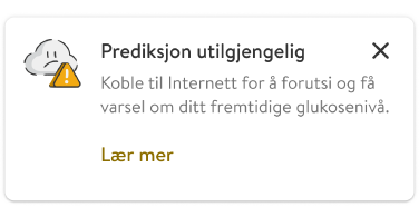 Prediksjon utilgjengelig
