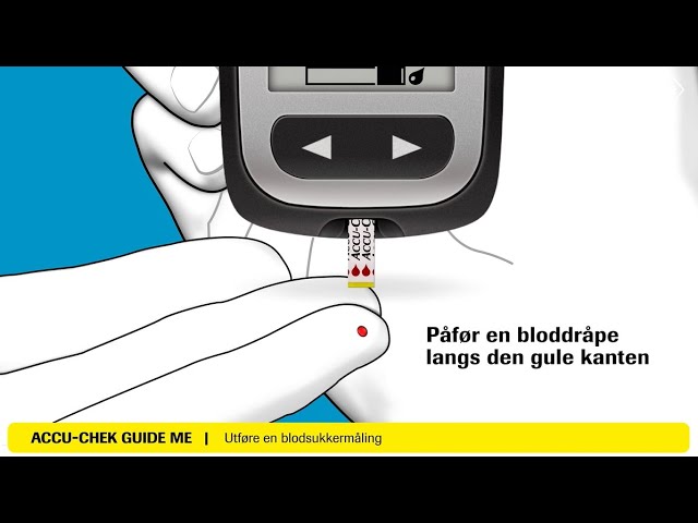 Accu-Chek Guide Me - Hvordan måle blodsukkeret